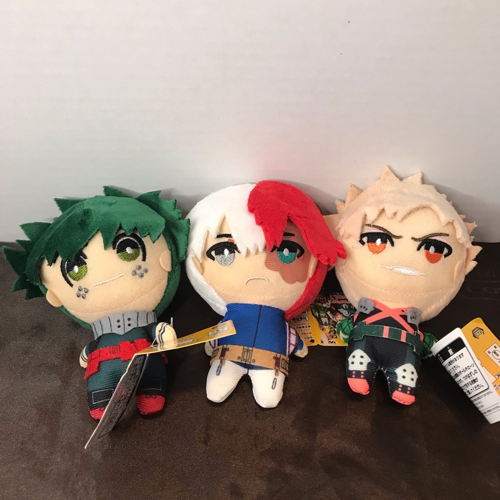 My Hero Academia plushies